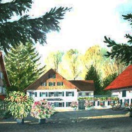 Hotel "Untere Muehle" Schwabmuhlhausen ภายนอก รูปภาพ
