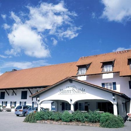 Hotel "Untere Muehle" Schwabmuhlhausen ภายนอก รูปภาพ