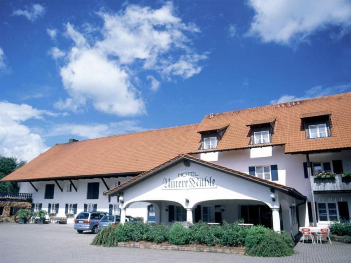 Hotel "Untere Muehle" Schwabmuhlhausen ภายนอก รูปภาพ